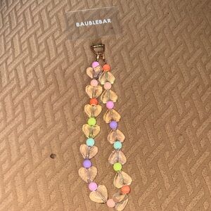 BaubleBar Heart and Beads with Pastel Hues Phone charms